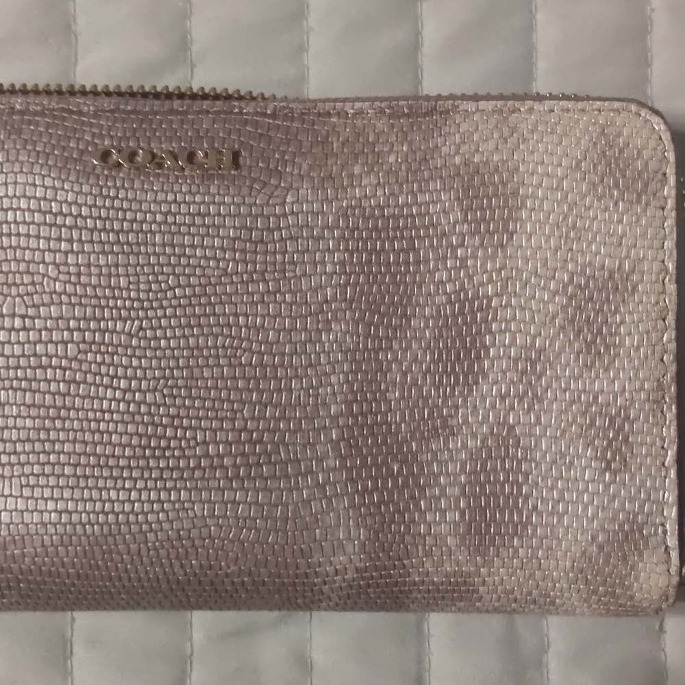 Coach Python Embossed Wallet - image 2